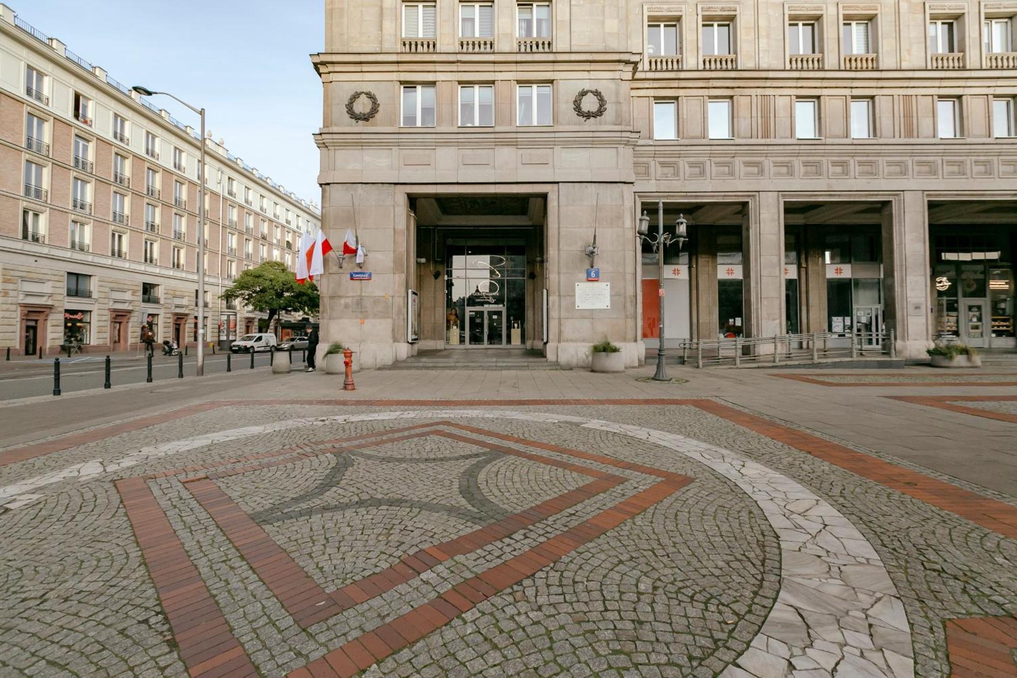 Plac Konstytucji 6 Orange - Apartament Dla 4 Osob - Bezplatny Parking - Free Parking - Piekny Widok Na Panorame Warszawy Warschau Buitenkant foto