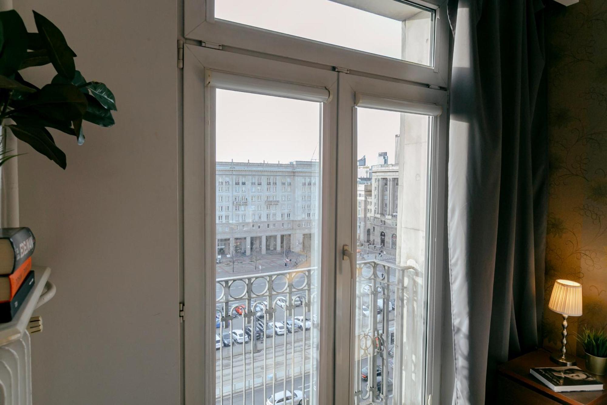 Plac Konstytucji 6 Orange - Apartament Dla 4 Osob - Bezplatny Parking - Free Parking - Piekny Widok Na Panorame Warszawy Warschau Buitenkant foto